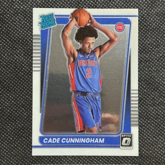 2021-22 Panini Donruss Optic - Rated Rookie #161 Cade Cunningham RC Pistons - Picture 1 of 2